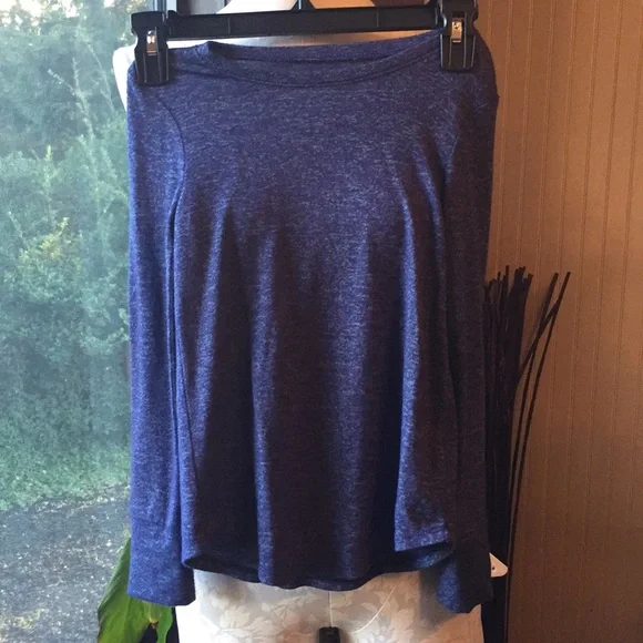 Justice long sleeve shirt blue lightweight size 6
