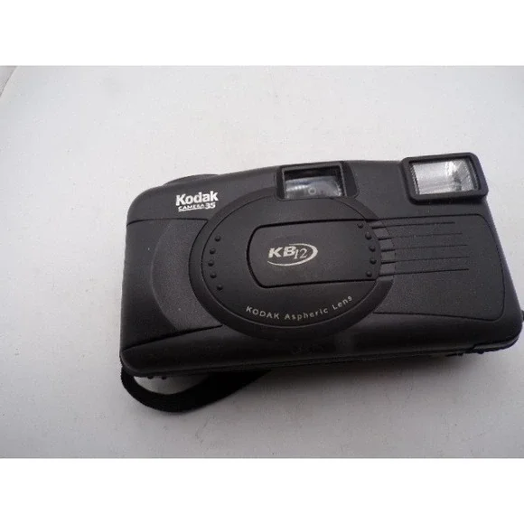 Kodak KB12 35mm‎ Film Camera Point and Shoot Black Aspheric Vintage Y2K Untested