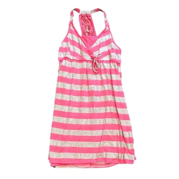 Justice | EUC Striped Racerback Coverup Dress