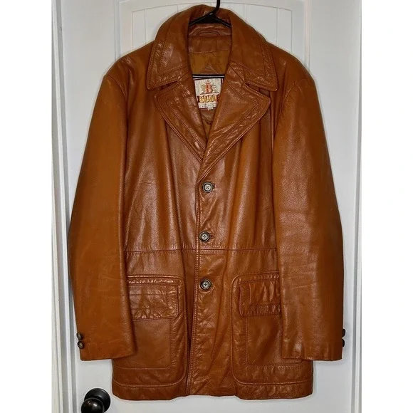 70s Vintage BARACUTA Patch Pocket BLAZER Sz-44R 1970s