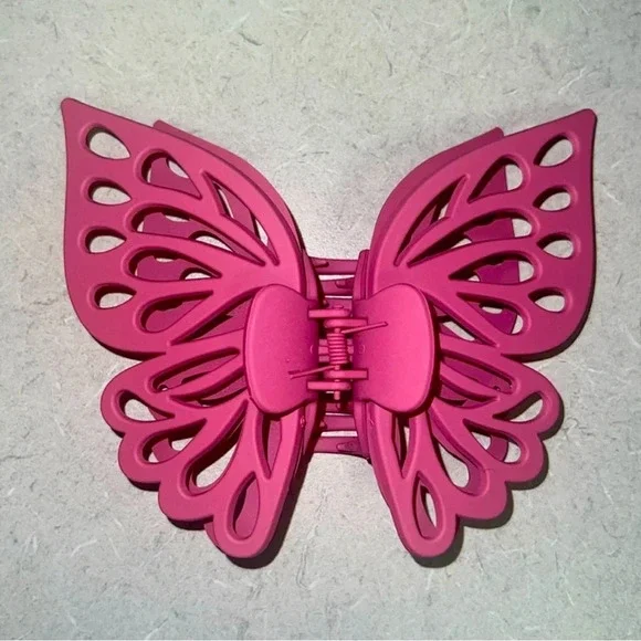 Pink Butterfly 🦋 Claw Clip