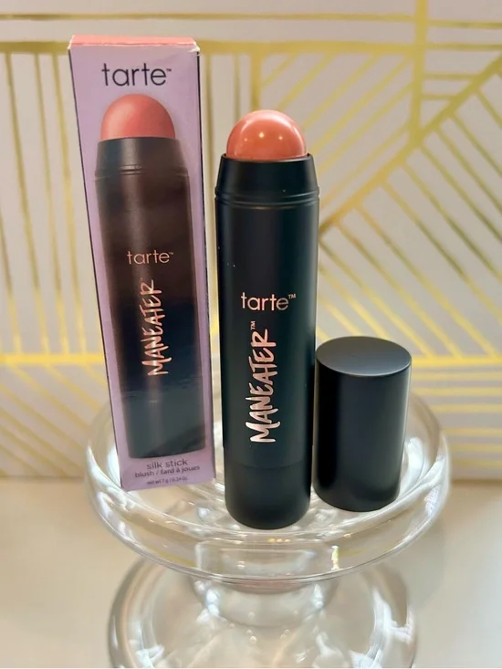 ✨ Tarte Maneater Silk Stick Blush | Pink | Full Size | New in Box ✨