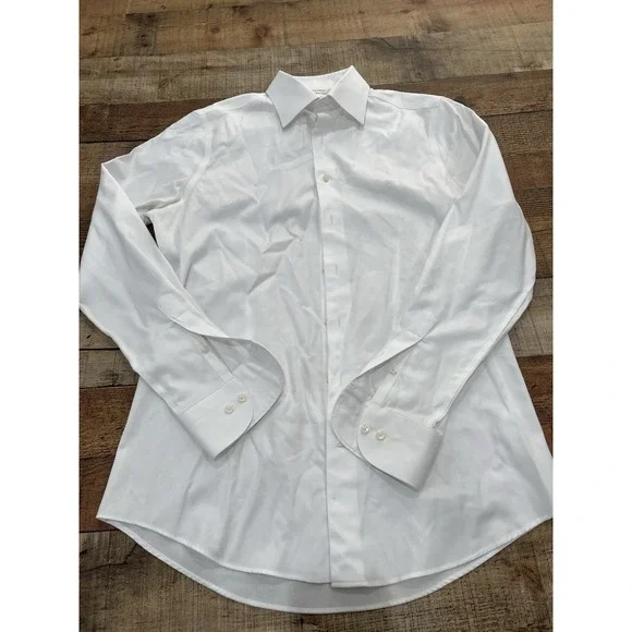 Men's Suitsupply Extra Slim Fit Traveller White‎ Canvas Button Up (2321)