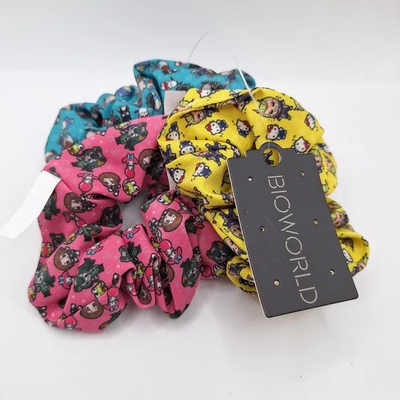 2019 My Hero Academia x Hello Kitty and Friends Scrunchy Set Sample Sets