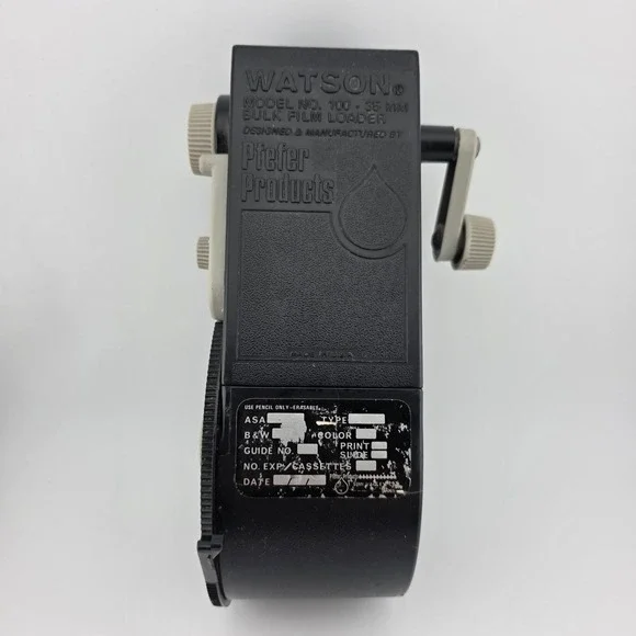 Watson 100 35mm Bulk Film Loader‎ Pfefer Products Photography Camera Darkroom