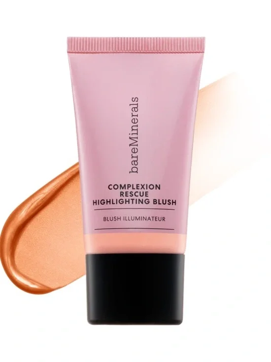 bareMinerals Complexion Rescue Highlighting Blush - Peach Glow BNIB!!