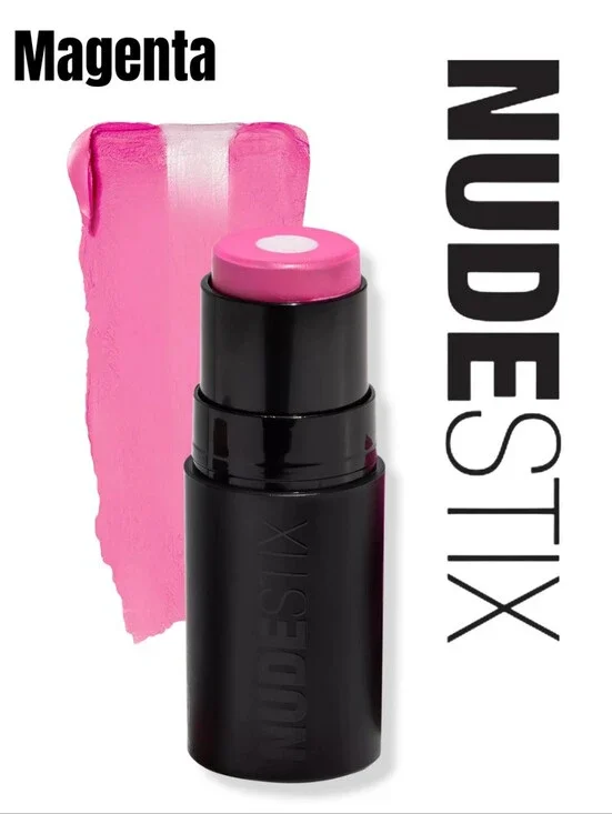 NUDESTIX - NUDIES Matte + Glow Core All Over Face Blush Color - Magenta