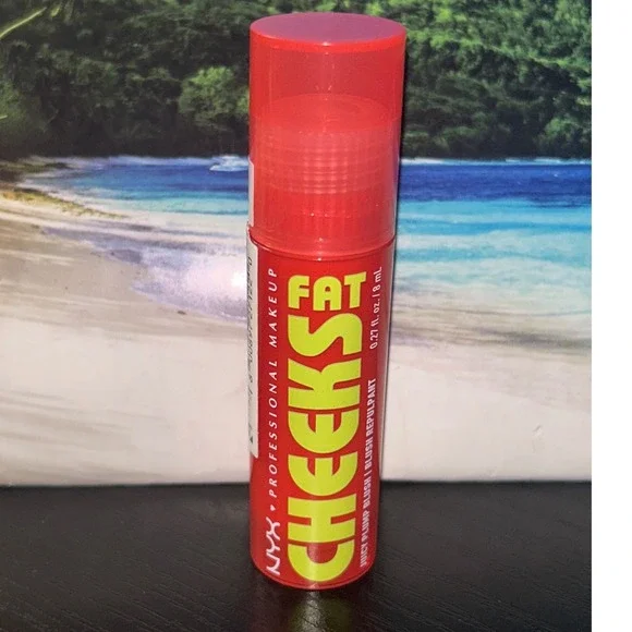 NYX‎ Fat Cheeks Juicy Plump Blush Stick FB05 Peach Plunge 0.27oz New