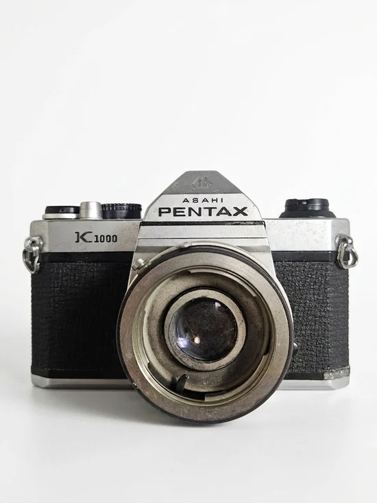 Vintage Asahi Pentax K1000 35mm Film Camera Body As-Is