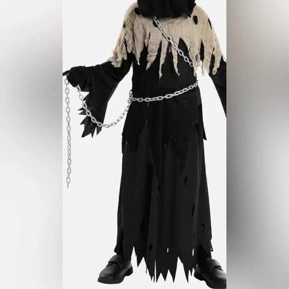 Kids Grim reaper gown with chain *read description*