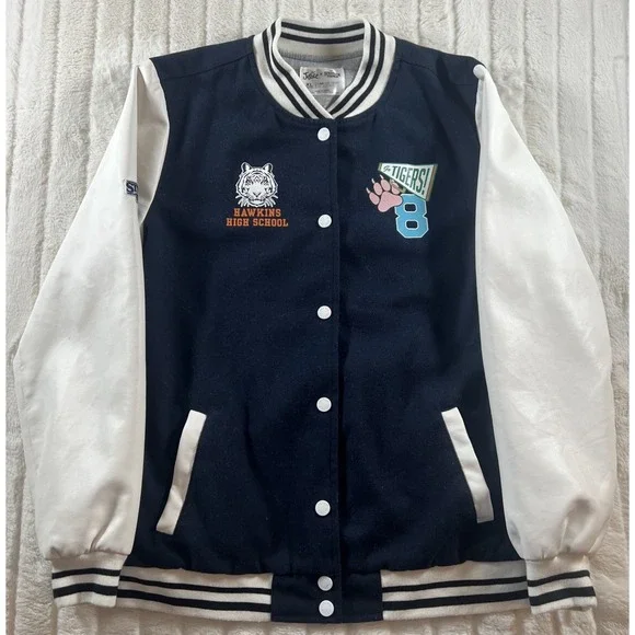 Stranger Things‎ Jacket Hawkins High School Justice Varsity Youth XL 16/18