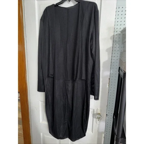 Halloween Black Overcoat Suit Coat With Tails Dress Up Cosplay Costume