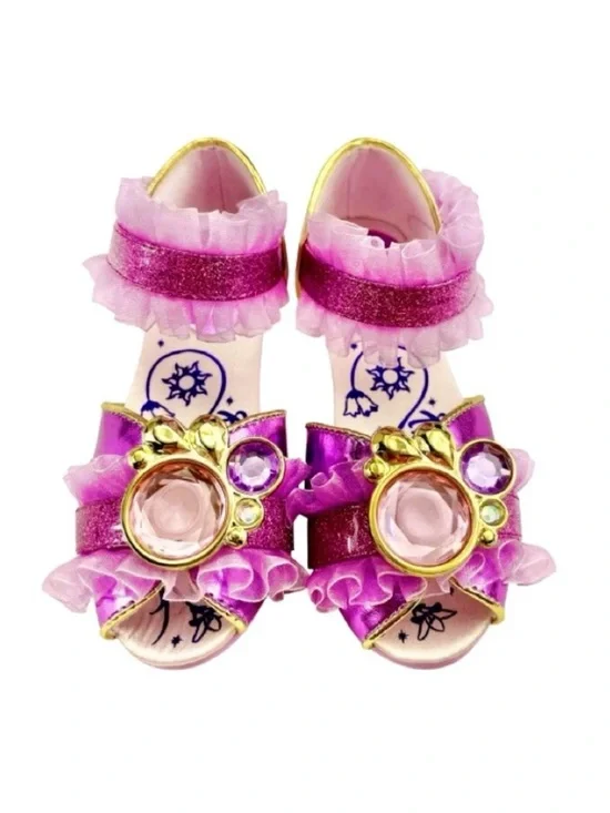 🆕- Disney Princess Costume-Dress Up Rapunzel Shoes. NWT