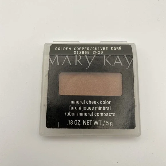 Mary Kay Mineral Cheek Color Golden Copper‎ 012965 NOS