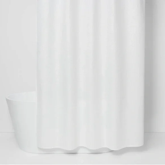 Waffle Weave Shower Curtain Room Essentials