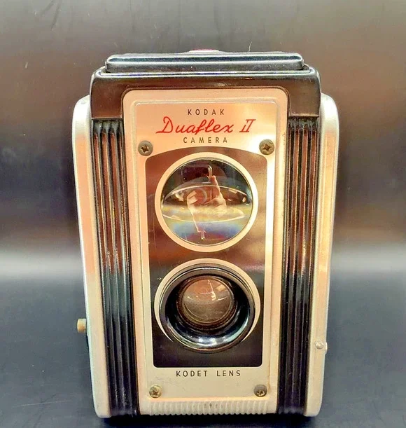 Kodak Duaflex II Twin Lens Reflex Box Camera Vintage Untested