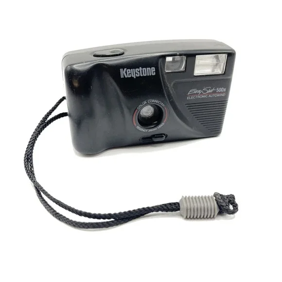 Keystone Easy Shot 500x 35mm‎ Camera with regency 38mm color corrected lens EUC