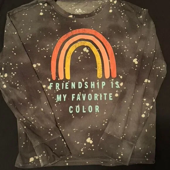 Justice RAINBOW LONGSLEEVE