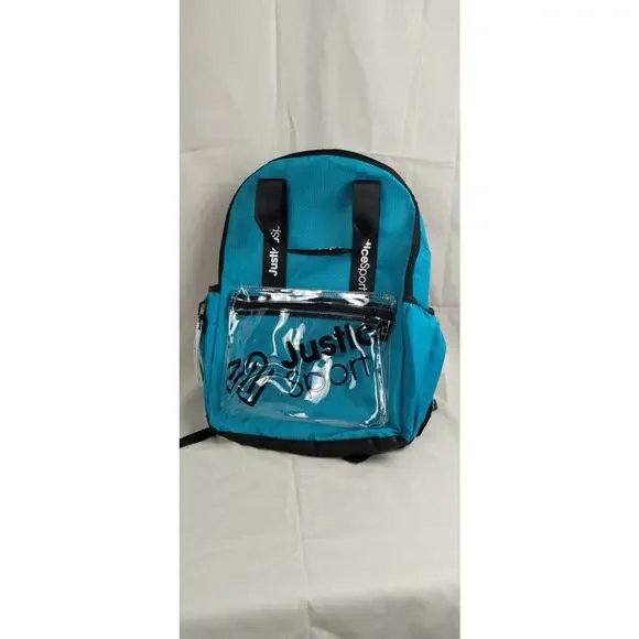 Justice J-Sport Girl’s Teal Backpack - 17