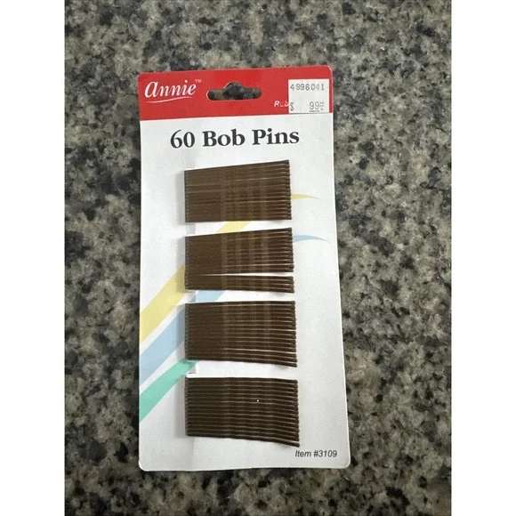 ANNIE 60 BOB PINS WITH RUBBER TIPS‎ 2