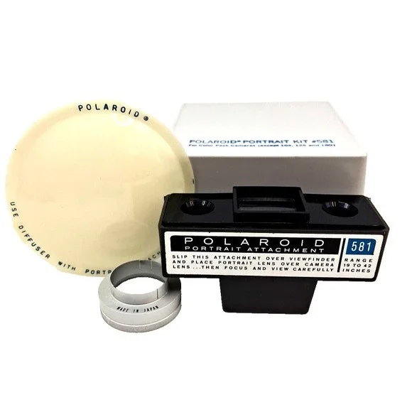 Vintage Polaroid Land Camera Portrait Attachment Kit #581‎