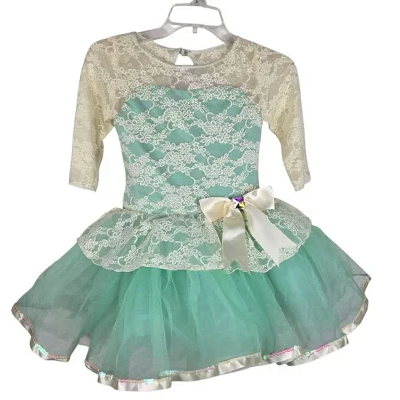 Weissman When We're Together 11554 Dance Costume Dress LC Large Child Tiana