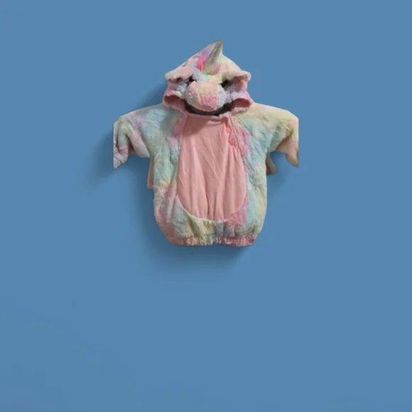Baby Pastel Colored Unicorn Costume Pullover Top