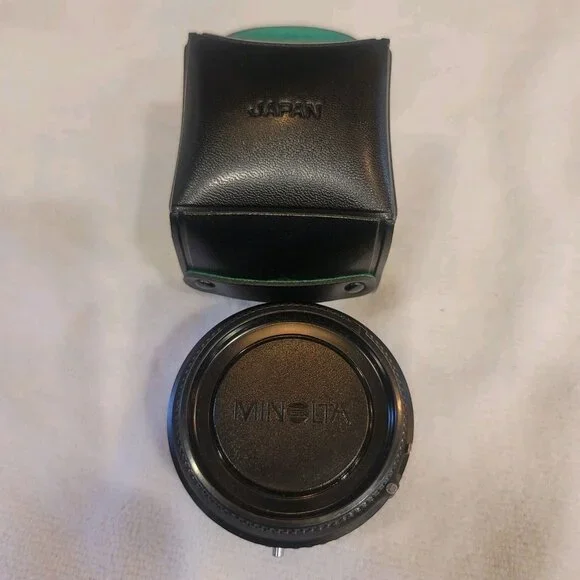 Minolta Focal MC 2X Converter Lens M1 With Case Made In Japan