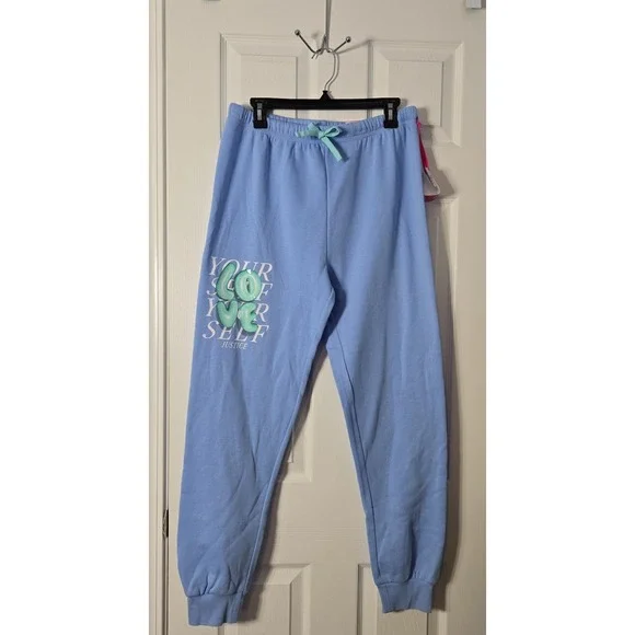 Justice Brand Girls Plus Size Joggers New‎ With Tags Size XL (16P/18P).