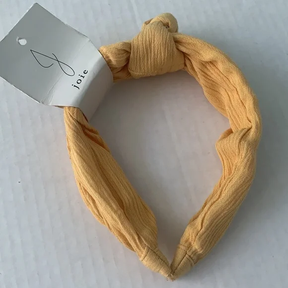 NEW Joie yellow headband