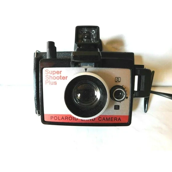 Polaroid Super Shooter Plus Land Camera Vintage Instant Camera With Case