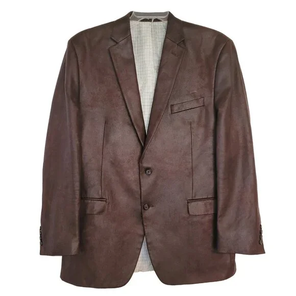 Lauren Ralph Lauren Faux Suede Sport Coat Blazer 46L