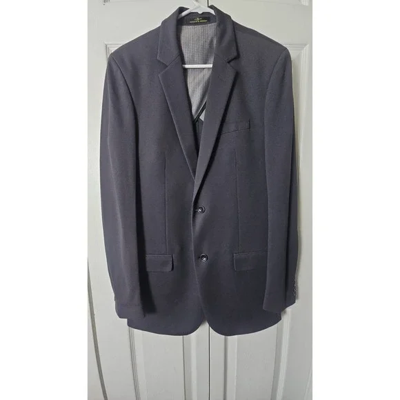 Robbins & Brooks Men's 4-Way Flex Washable Suit Coat Business Church Mission