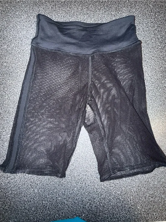 Tiger FridayBlack Mesh Biker Shorts Size Adult XS.