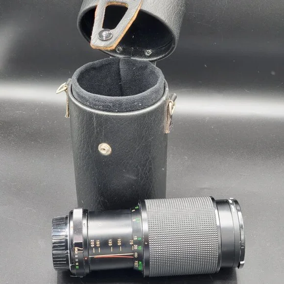 Vivitar Case and 75-205mm f/3.8 MC Macro Focusing Zoom Lens