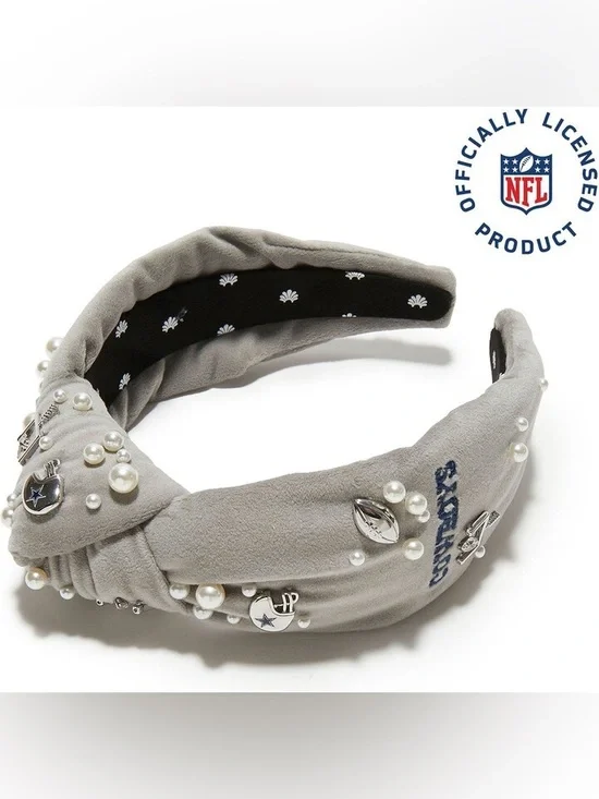 Lele Sadoughi x NFL Cowboys Knotted Game Day Headband