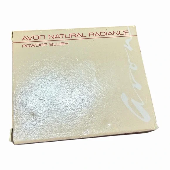 New NOS Avon Natural Radiance Powder Blush .23‎ Oz Coral Fantasy
