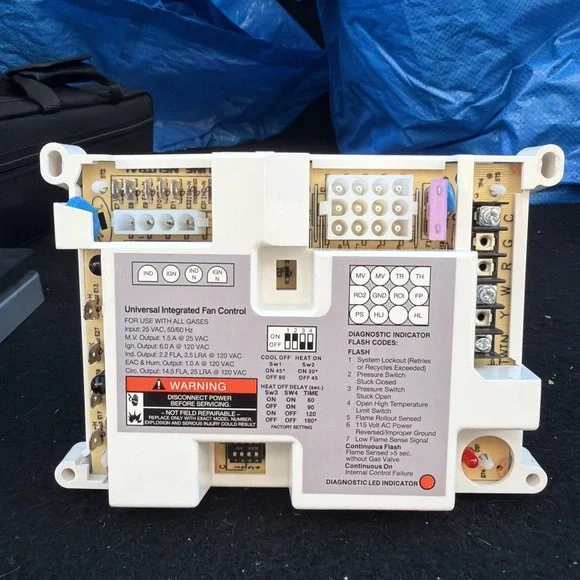 Universal Integrated Furnace‎ Fan Control Board for White-Rodgers 50A55-843
