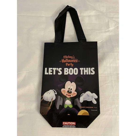 NEW Walt Disney Mickey's Not So Scary Halloween Party Bag 2022 50th Anniversary