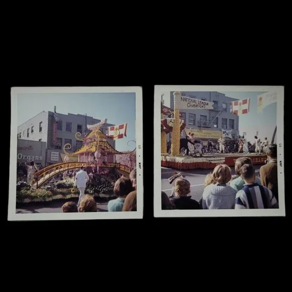 Rosebowl 1965 Parade Photographs Ephemera‎ Tournament of Roses Football Baseball