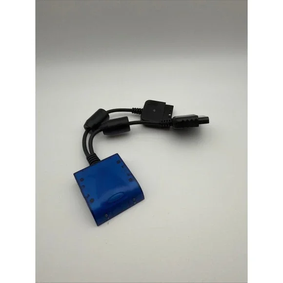 Psyclone PS2 Receiver Wireless Controller Dongle Translucent Blue PlayStation 2