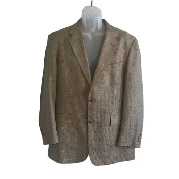Men’s Wool Blend 42R Vintage Tweed Blazer Austin Reed Dillard’s Made in the USA