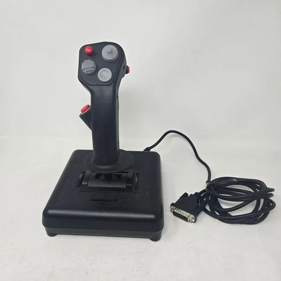 CH Products F-16 Combatstick Flight Sim Joystick PC Game Port Vintage FSP863D0