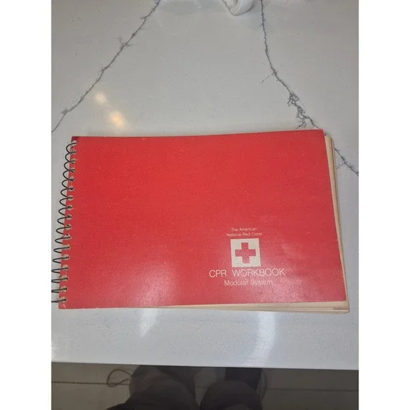 American Red‎ Cross CPR Workbook Modular System 1975 Training Guide