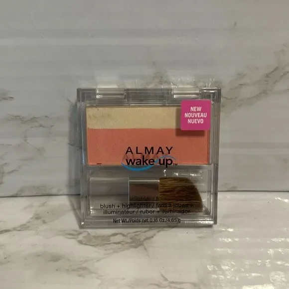 Almay wake up‎ blush and highlighter mini palette makeup