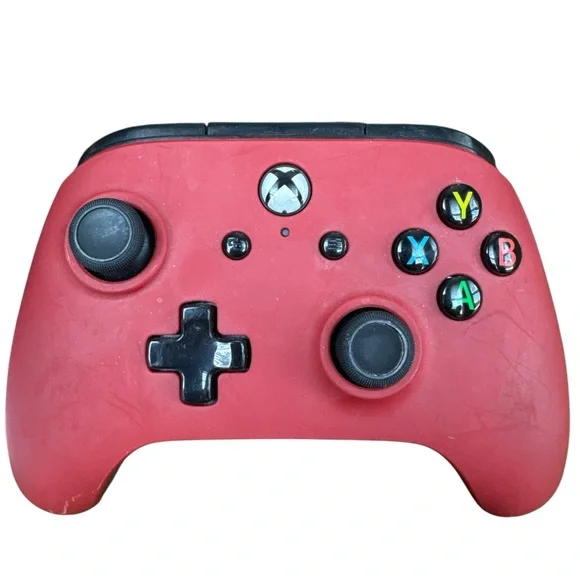 PowerA / PDP Microsoft XBOX ONE Wired Controller‎ Brick Red Untested No Cord