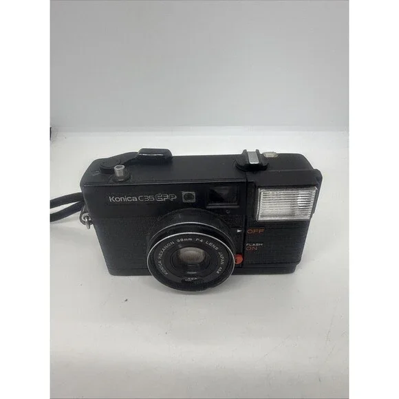 Vintage Konica C35 EFP Camera with a Hexanon 38mm F4 Lens Japan