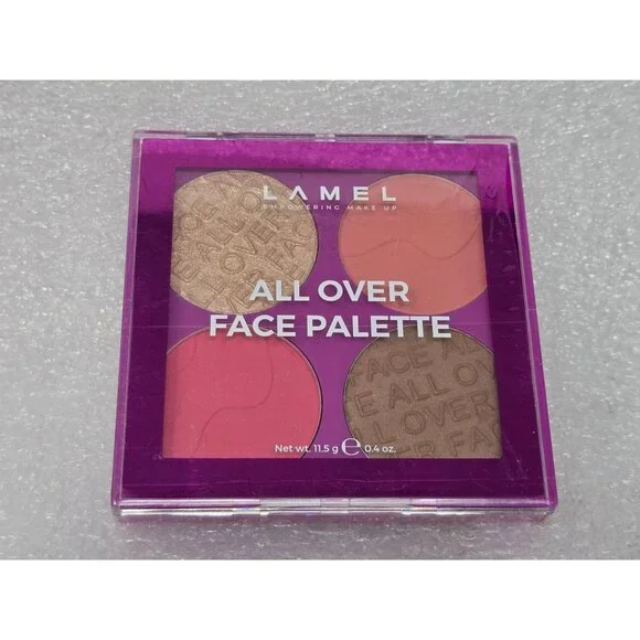 Lamel Professional All Over Face Palette Multi-Shade Makeup Compact