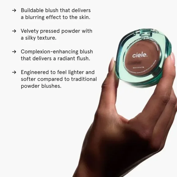 Ciele flush & PROTECT SPF 45+ in color Rush