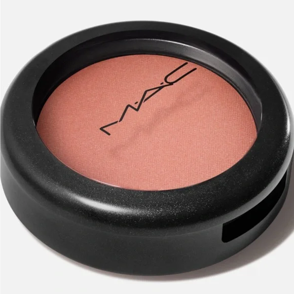 MAC Cosmetics Sheertone Shimmer Blush in Springsheen Swatched, HTF Discontinued
